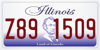 IL license plate Z891509