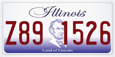 IL license plate Z891526