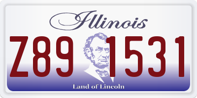 IL license plate Z891531
