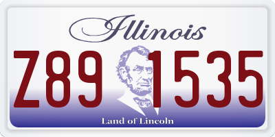 IL license plate Z891535