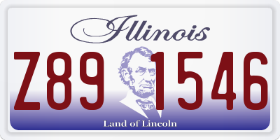IL license plate Z891546