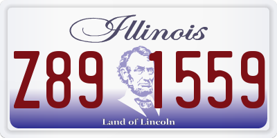 IL license plate Z891559
