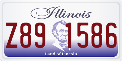 IL license plate Z891586