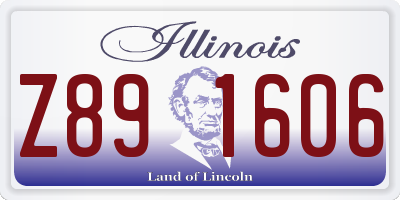 IL license plate Z891606