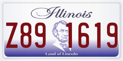 IL license plate Z891619