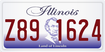 IL license plate Z891624