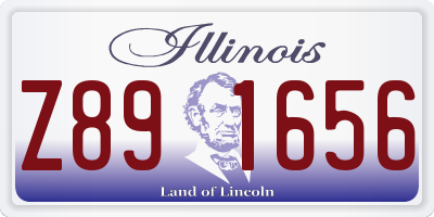IL license plate Z891656