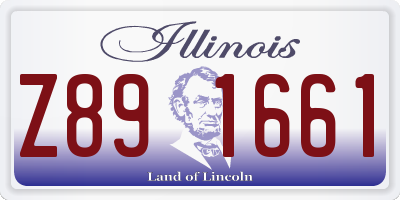 IL license plate Z891661