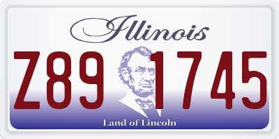IL license plate Z891745