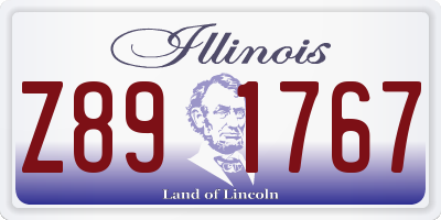 IL license plate Z891767