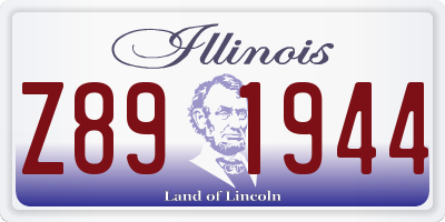 IL license plate Z891944