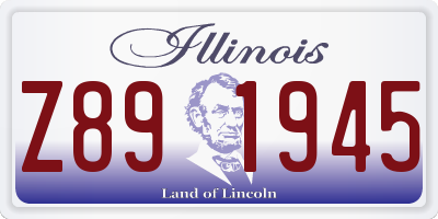 IL license plate Z891945