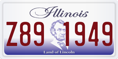 IL license plate Z891949