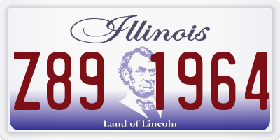 IL license plate Z891964