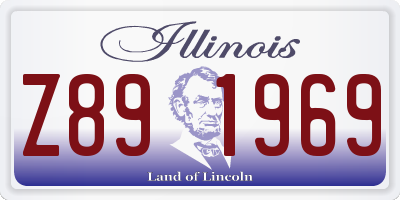 IL license plate Z891969