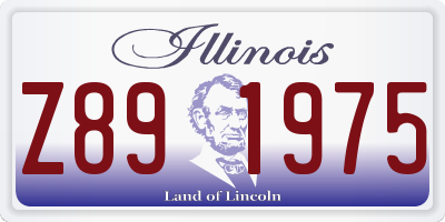 IL license plate Z891975
