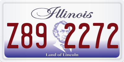 IL license plate Z892272