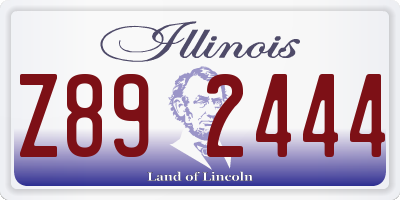 IL license plate Z892444