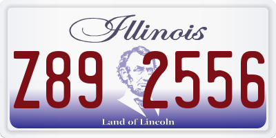 IL license plate Z892556