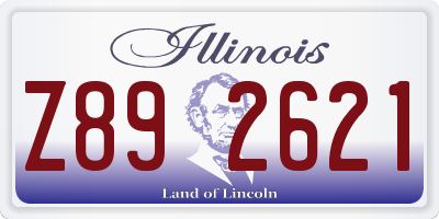 IL license plate Z892621