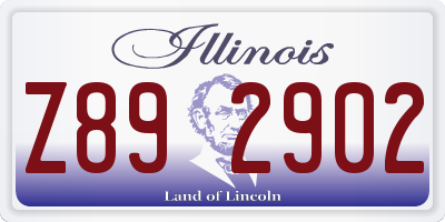 IL license plate Z892902