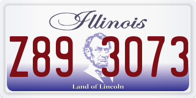 IL license plate Z893073