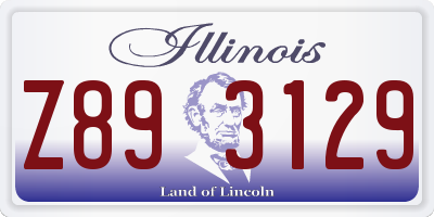 IL license plate Z893129