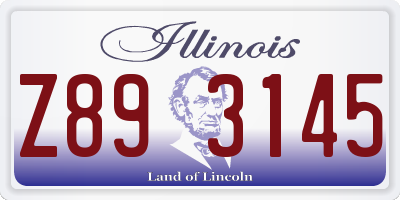 IL license plate Z893145