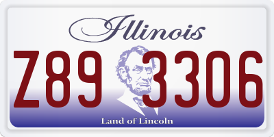 IL license plate Z893306