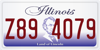 IL license plate Z894079