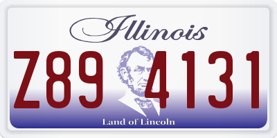 IL license plate Z894131