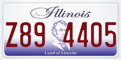 IL license plate Z894405