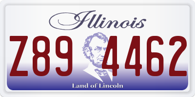 IL license plate Z894462