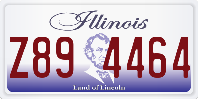 IL license plate Z894464