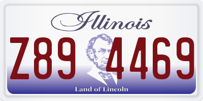 IL license plate Z894469