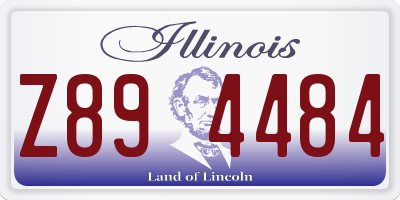 IL license plate Z894484