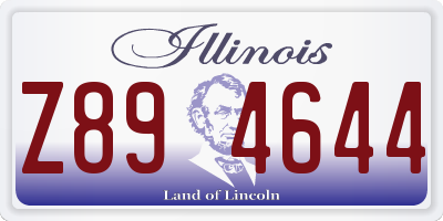 IL license plate Z894644