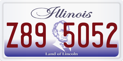 IL license plate Z895052