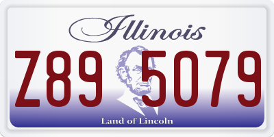 IL license plate Z895079