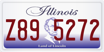IL license plate Z895272