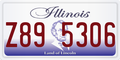 IL license plate Z895306