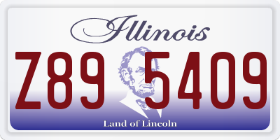 IL license plate Z895409