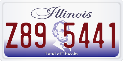 IL license plate Z895441