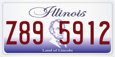 IL license plate Z895912