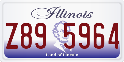 IL license plate Z895964