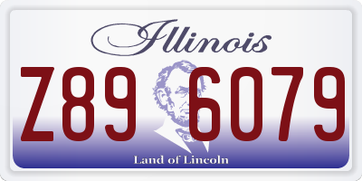 IL license plate Z896079