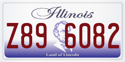 IL license plate Z896082