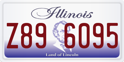 IL license plate Z896095