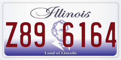 IL license plate Z896164