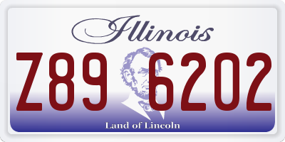 IL license plate Z896202